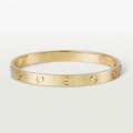 Gold cartier LOVE bracelet